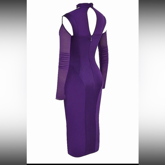 House of CB Grape Talika Midi Dress - Medium - Picture 8 of 8
